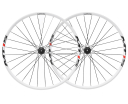 Koło przód/tył 28/28 9 rz c.lock drut białe