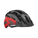 Kask LAZER Petit DLX Black Red Uni +Led