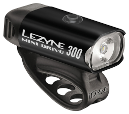 Lampa przednia LEZYNE MINI DRIVE 300, 300 lumenów, usb czarna (DWZ)