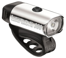 Lampa przednia LEZYNE MINI DRIVE 300, 300 lumenów, usb srebrna (DWZ) 